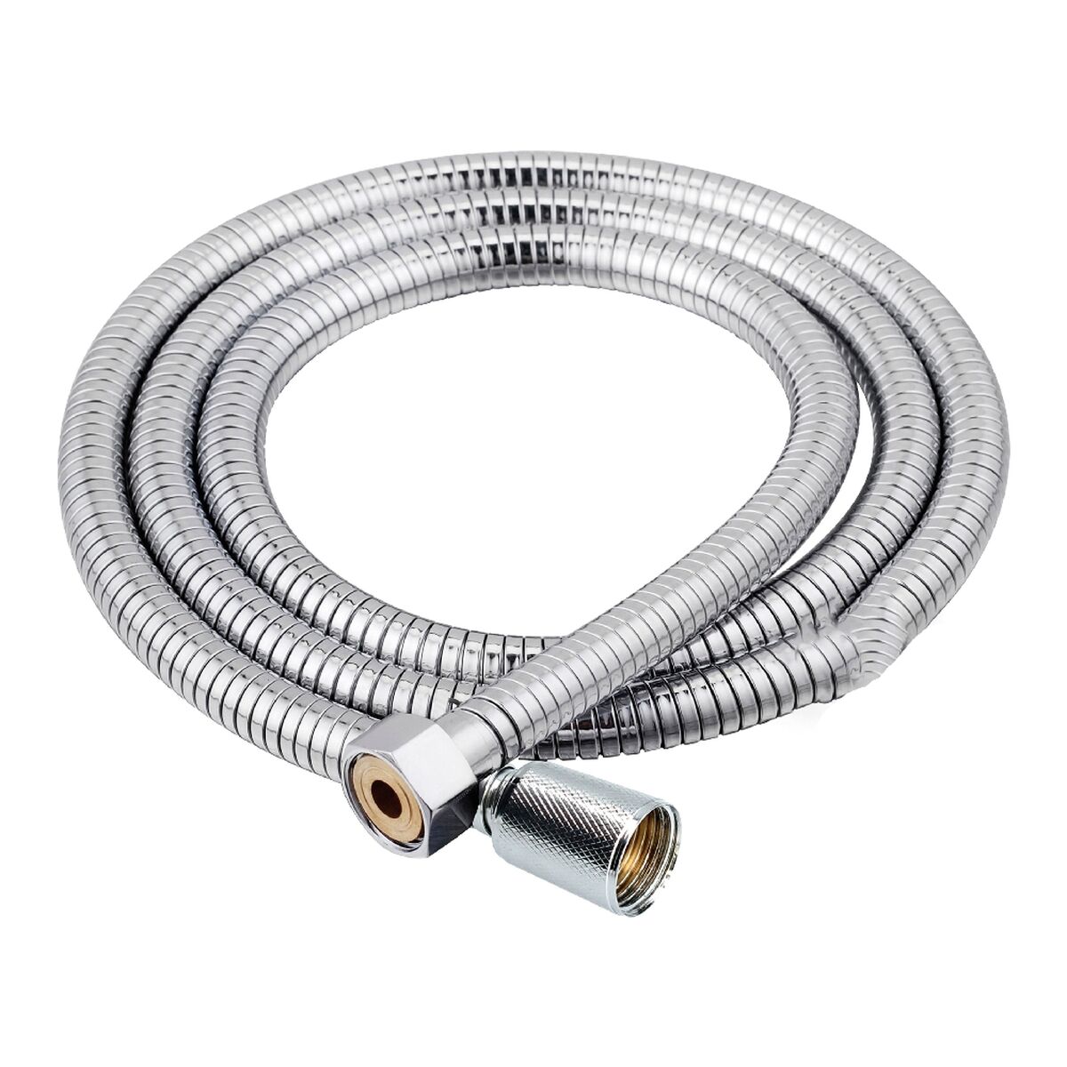Alcachofa de ducha con manguera Fontastock Acero Inoxidable